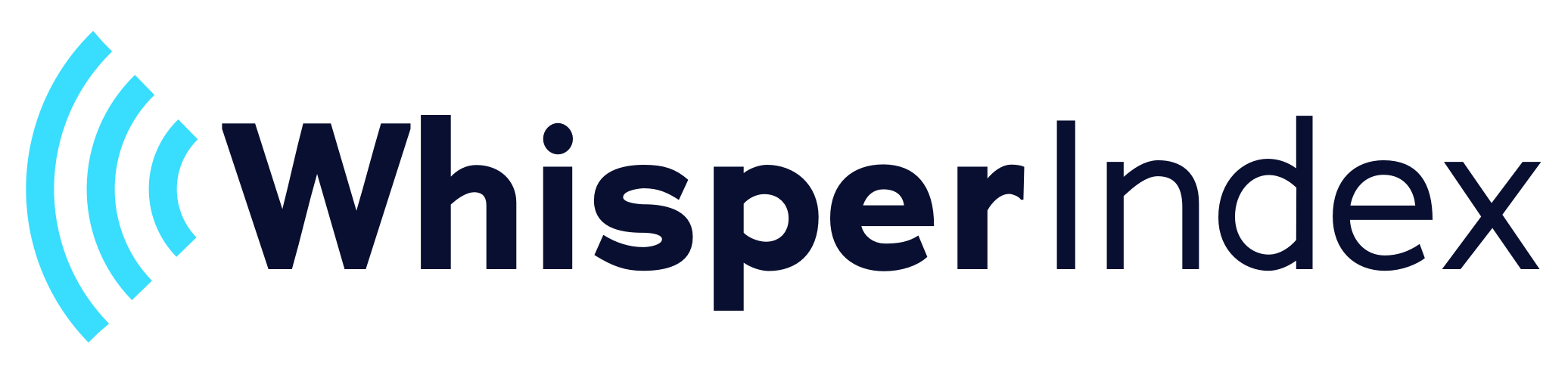 Whisper Index logo